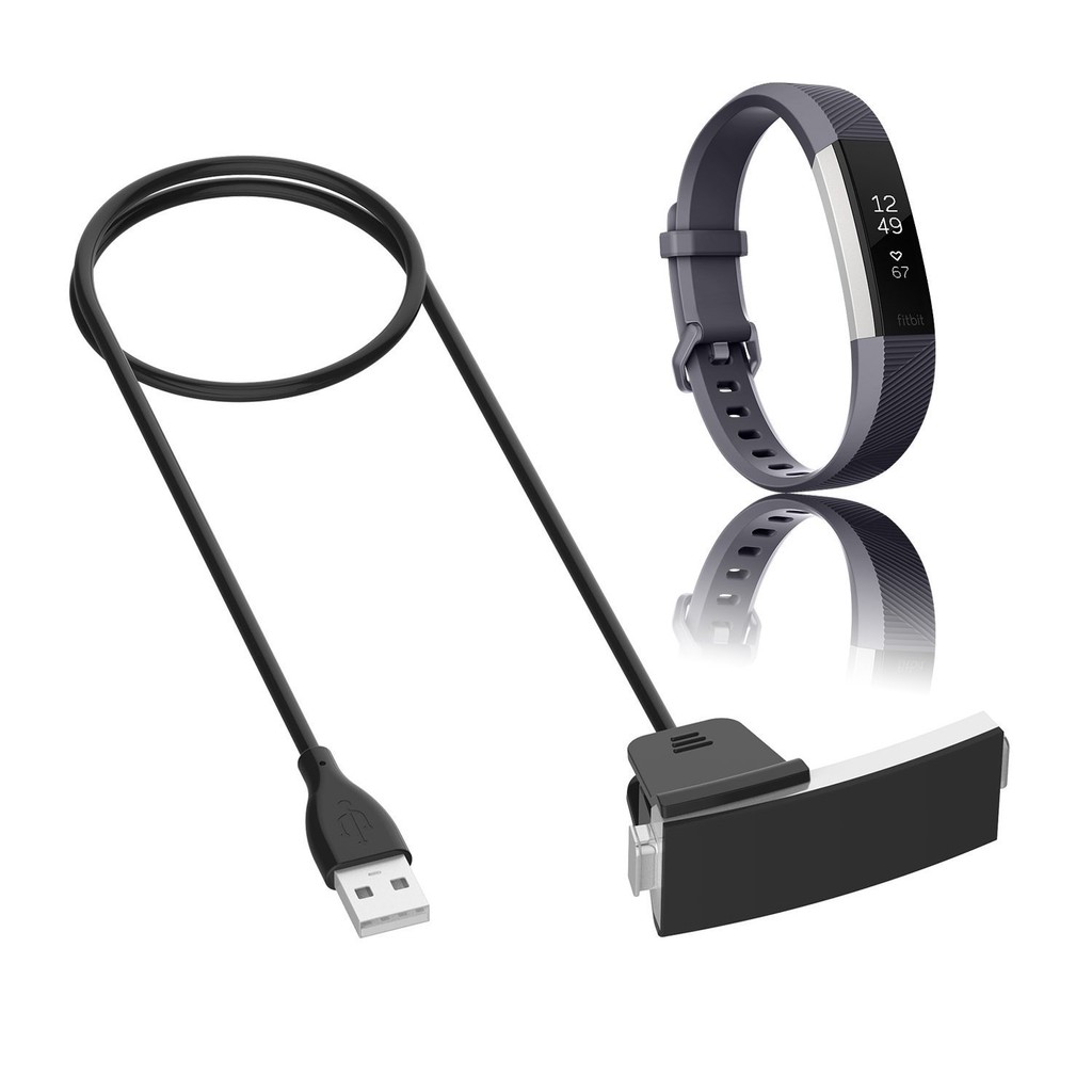 USB Charging Cable Dock for Fitbit Alta/HR Fitness Tracker | Shopee ...