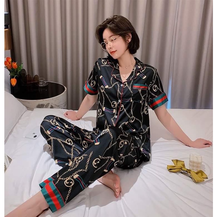 Silk discount sleepwear shopee