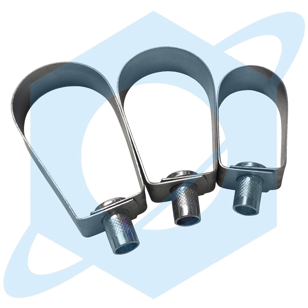 1Pcs Galvanized Iron Loop Hanger / Pipe Hanger for Plumbing and Fire ...