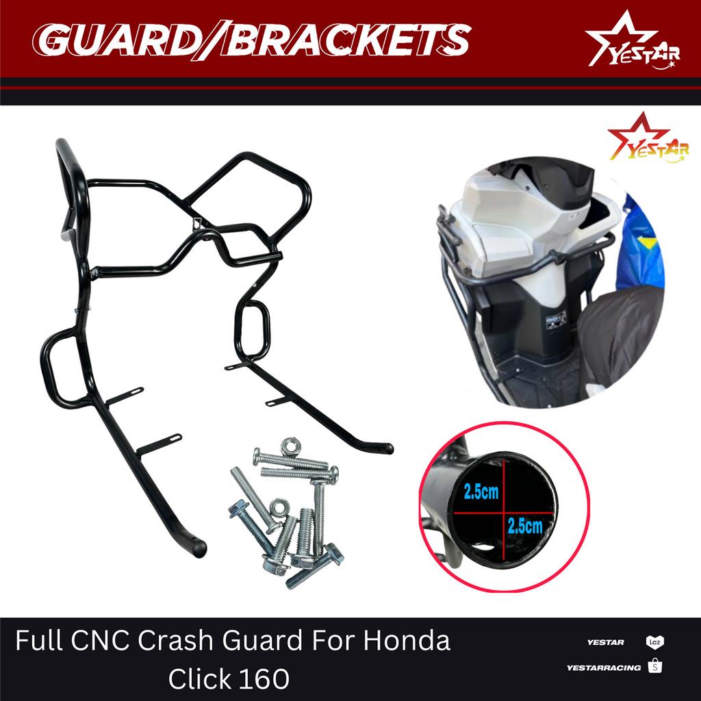 Yestar Full CNC Crash Guard For H0NDA Click 160 V3 Motorcycle ...