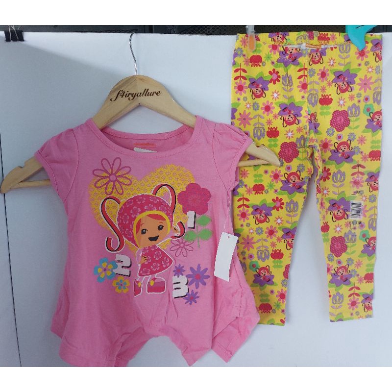 Nickelodeon Team Umizoomi Pajamas Set 3 years old | Shopee Philippines