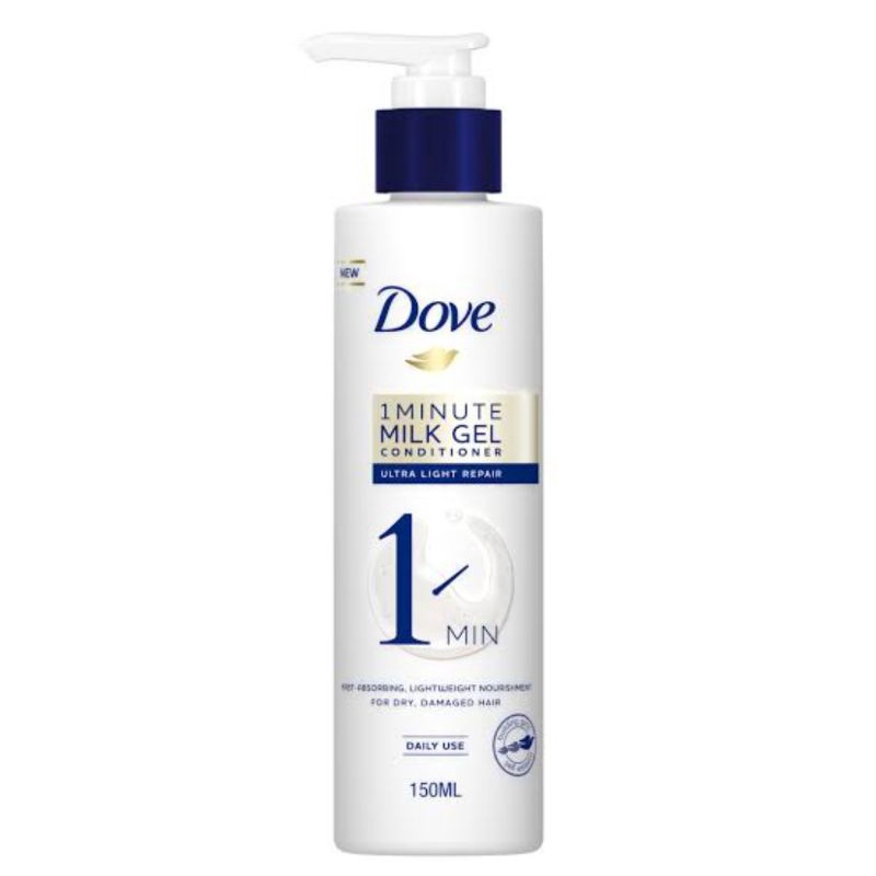 Dove 1munite Milk Gel Conditioner 150ml Shopee Philippines