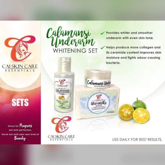 Calamansi Underarm Whitening Set Shopee Philippines