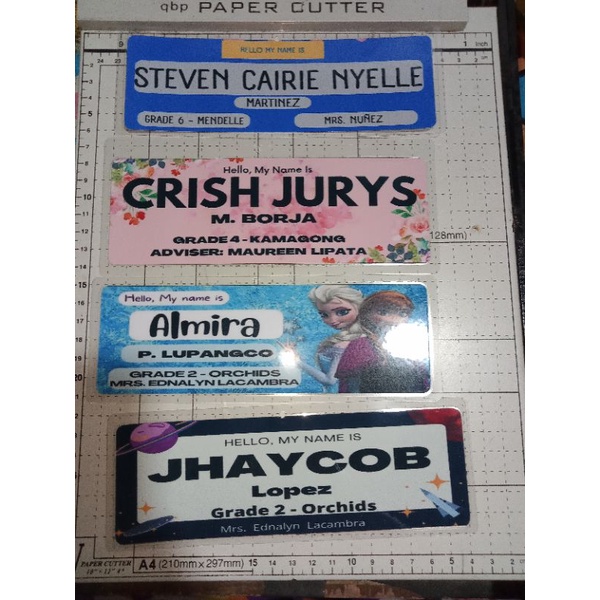 Laminated Nameplates Shopee Philippines