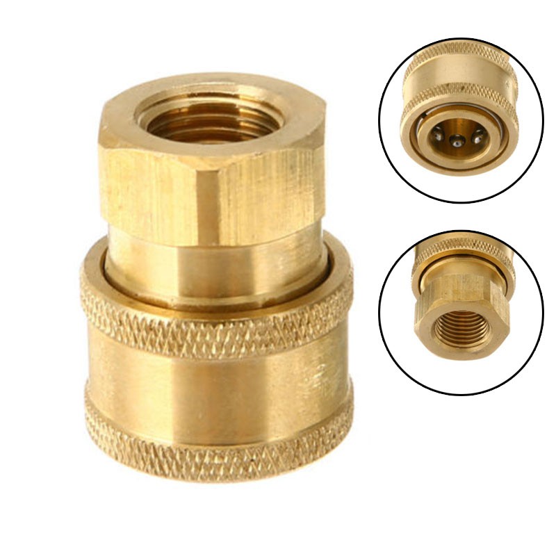 Bnb 1 4 Quick Release Pressure Washer Hose Adaptor Connector Plug To 