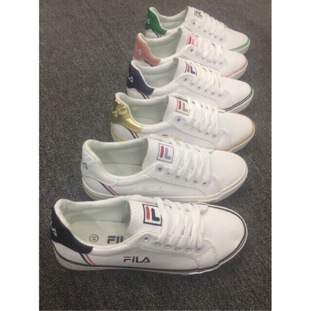 Fila ladies outlet leather court shoe