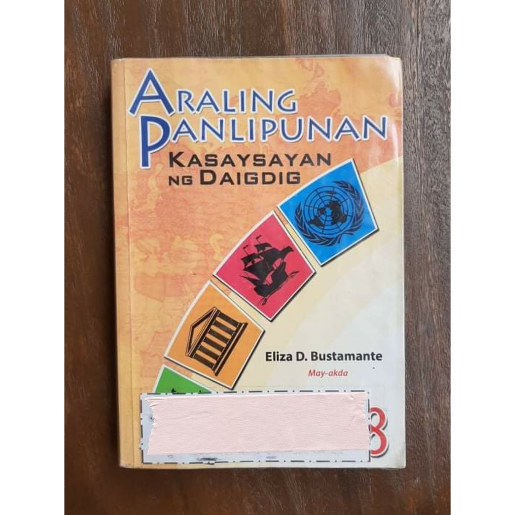 Araling Panlipunan Kasaysayan Ng Daigdig Grade Book Pre Loved St Bernadette Shopee