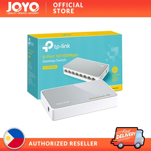 TP-LINK 8-PORT 10/100M DESKTOP SWITCH HUB (TL-SF1008D) | Shopee Philippines