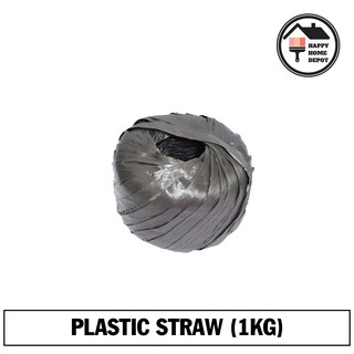 Plastic Twine Straw White 1Kg
