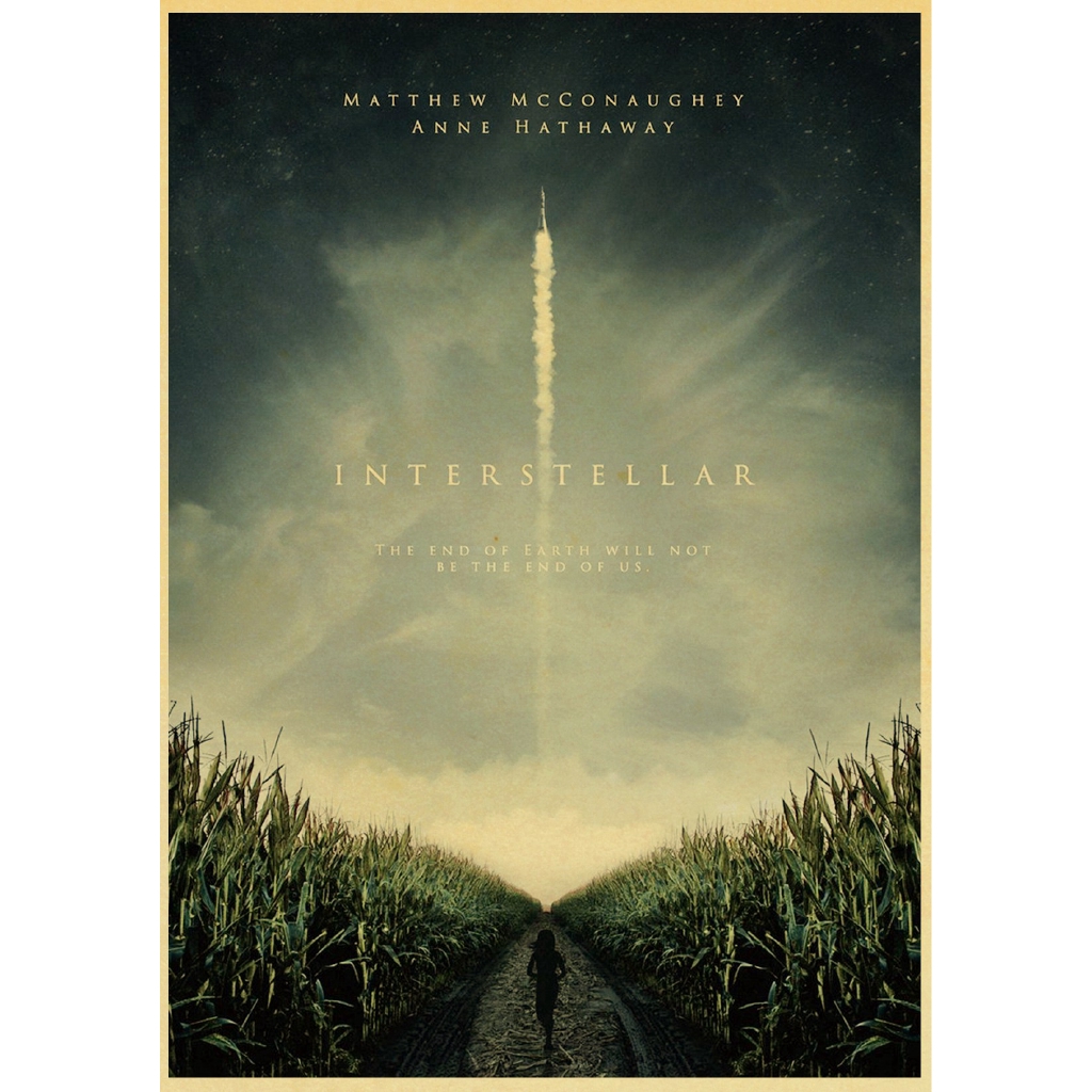Movie Poster Interstellar Posters Retro Poster Prints High Definition ...