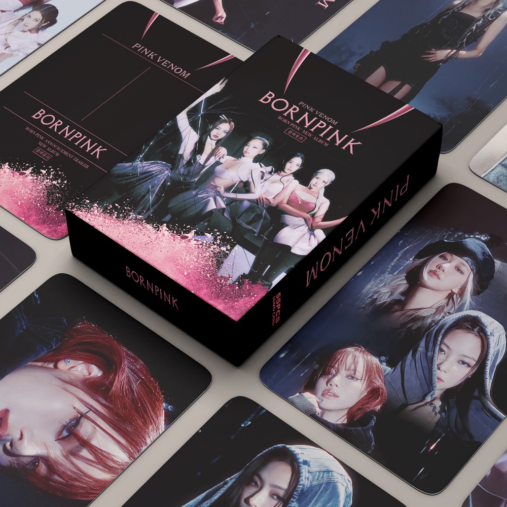 54pcs/set RED VELVET ITZY B-PINK Lomo Cards Photocards K-pop Group Lomo ...