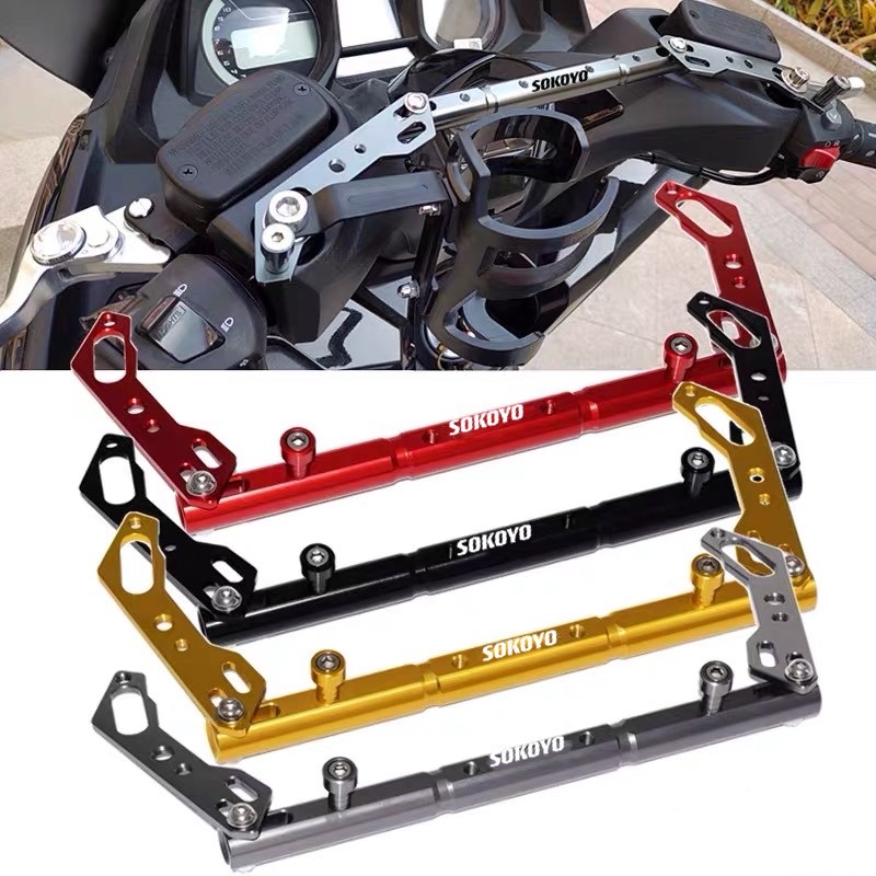 1 Set Alloy Crossbar MULTIFUNCTION Bracket Side mirror Mount Universal