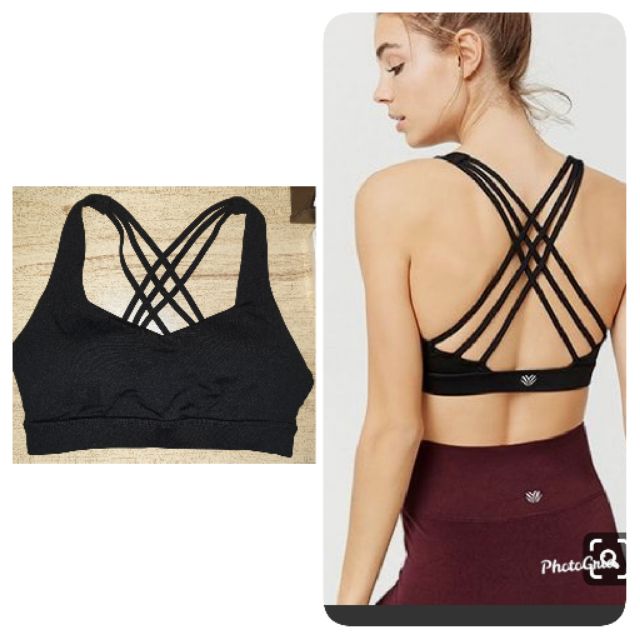 Forever 21 strappy sports bra