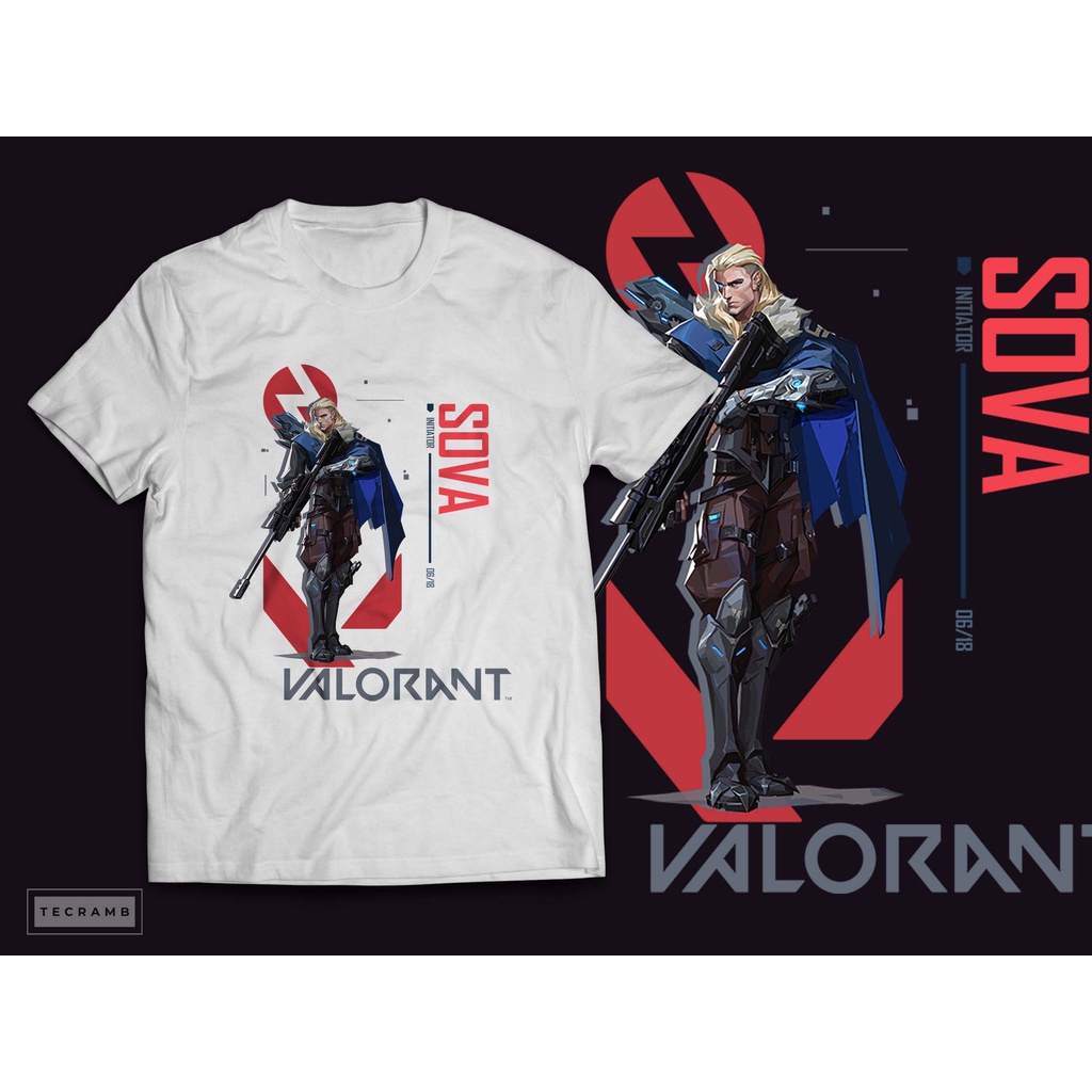 Sova in Valorant Agent Riot Tshirt | Shopee Philippines