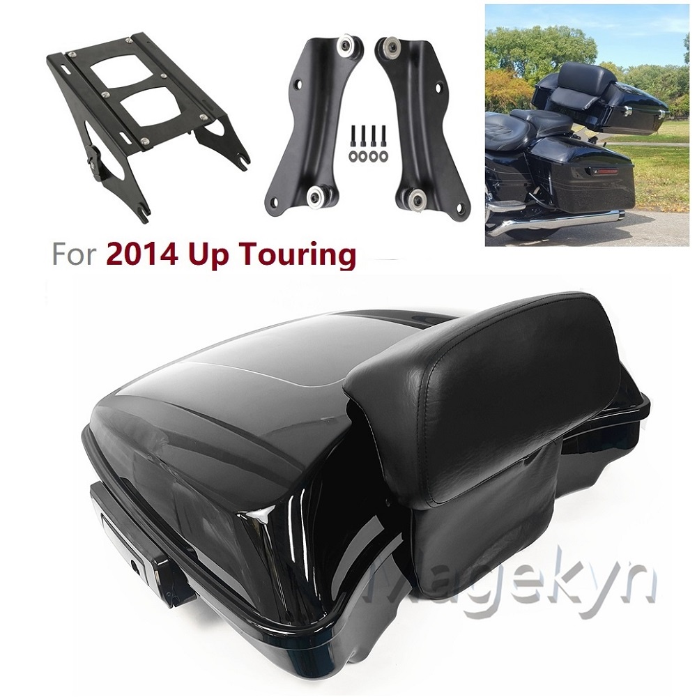 GETMORE Parts Sac Intérieur Pour Top Case Harley Davidson - Poche Moto Electra Glide Road King