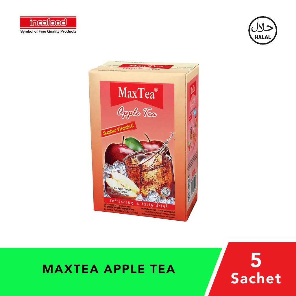 Maxtea Apple Tea (5 Sachets) | Shopee Philippines