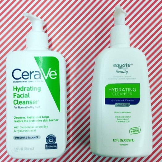 Cerave Hydrating Facial Cleanser DUPE Cerave Equate Beauty Facial