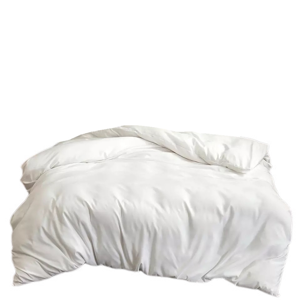 Angbon Plain White Comforter Queen size Us Cotton Comforter Shopee