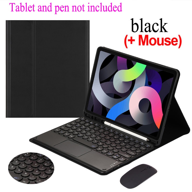 Case with Touch pad Keyboard For Samsung Galaxy Tab S6 Lite A8 S9 A9
