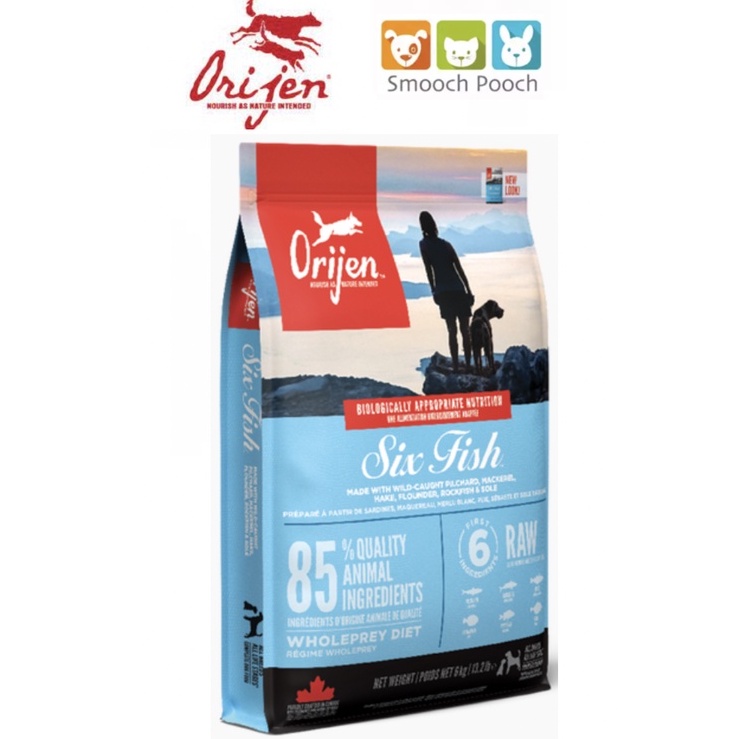 Orijen Six Fish Dry Dog Food 11.4kg for SENSITIVE SKIN Shopee Philippines
