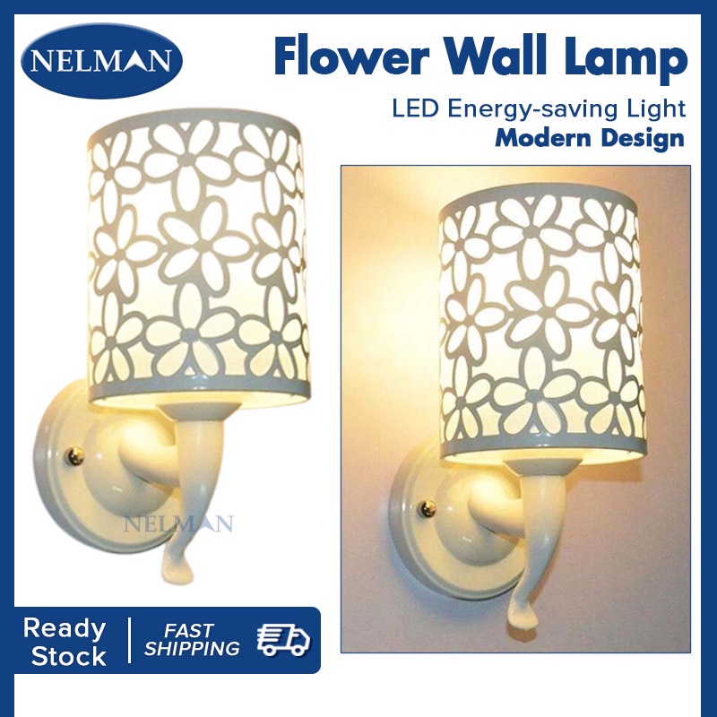 Modern LED Flower Design Wall Lamp, Living Room Light, Bedroom Light