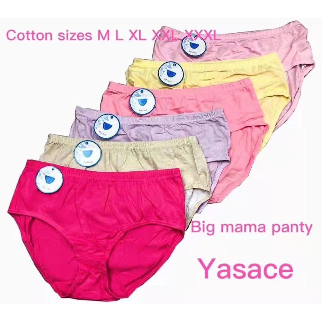 High Waist Cotton Panties for Women&Girls, Big Size High Waist Panty with  Full Coverage