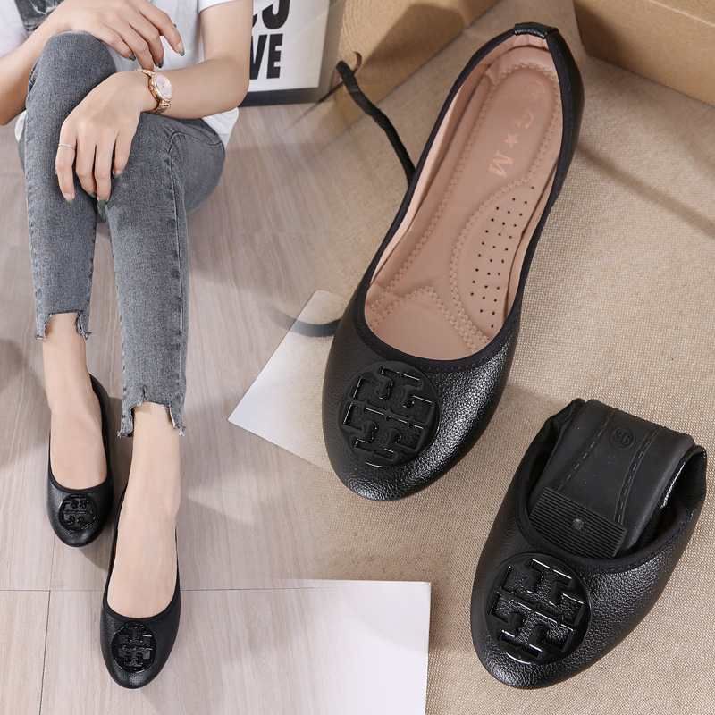 Korean fashion ladies doll shoes | Shopee Philippines