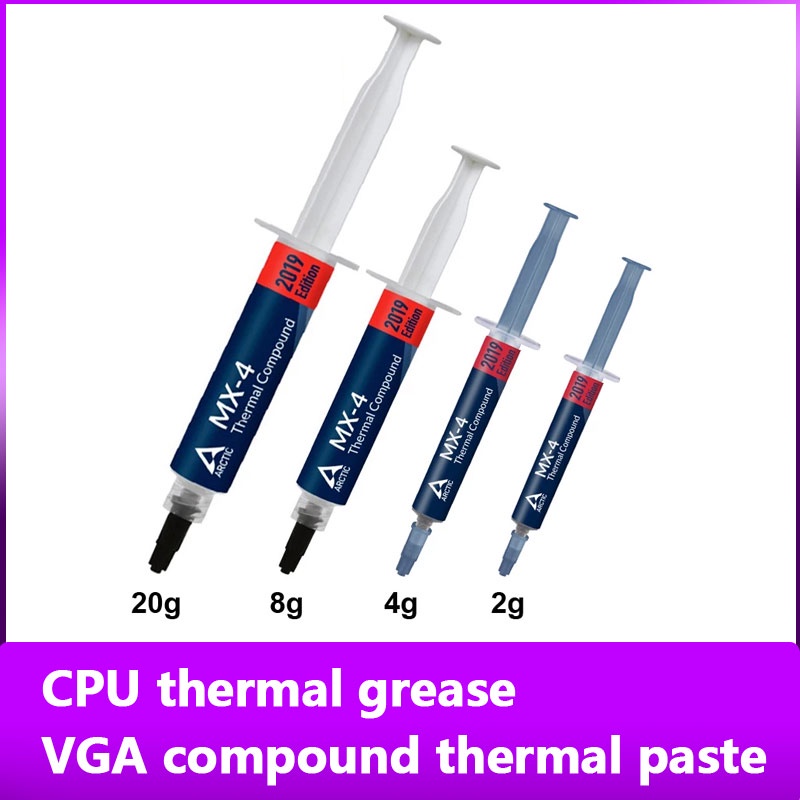 ARCTIC MX4 2g 4g 8g 20g Composite Thermal Grease for AMD Intel Processor CPU Cooler Silicon