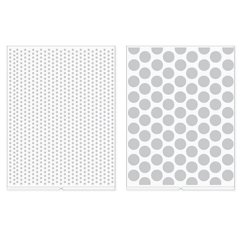 Dots 2pcs Embossing Folders - We R Memory Keepers | Shopee Philippines
