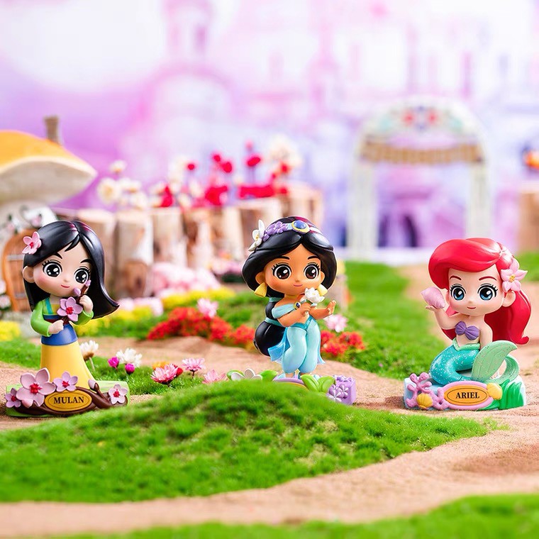 【Genuine】Disney Princess Garden Series Cute Figures（Available） Shopee