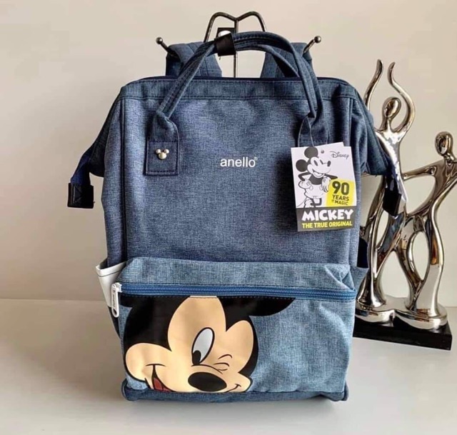 Anello backpack Mickey Mouse canvas material Auntentic quali Shopee Philippines