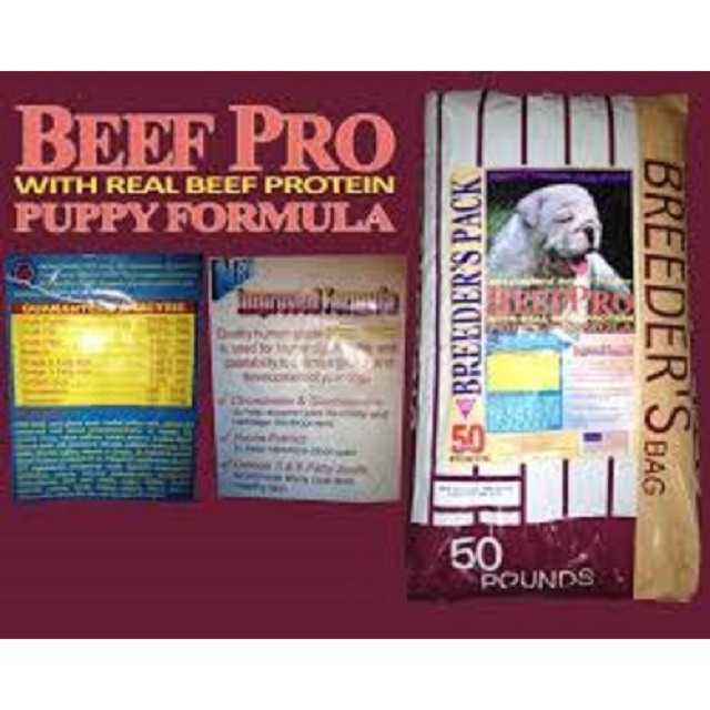 Beef pro shop dog food price