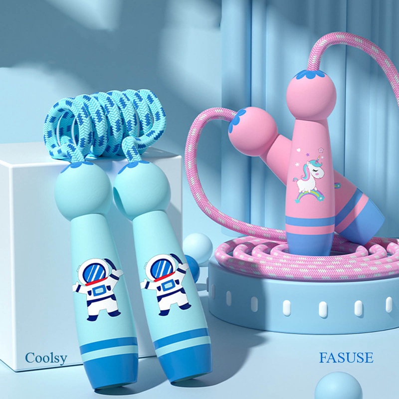 COOLSY Adjustable Size Astronaut Unicorn Rope Jumping Rope Body Shaper