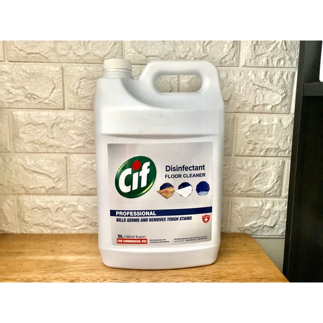 Cif Disinfectant Floor & General Purpose Cleaner 5L (169.07 Oz