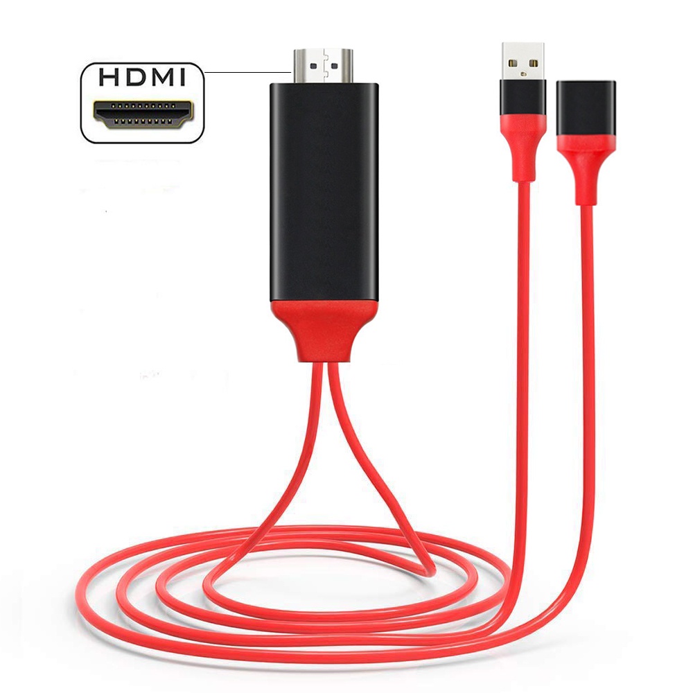 HDMI Cable Phone to TV Android/Phone/TypeC 3 in 1 for Laptop/Mobile Phone/Projector/TV Shopee