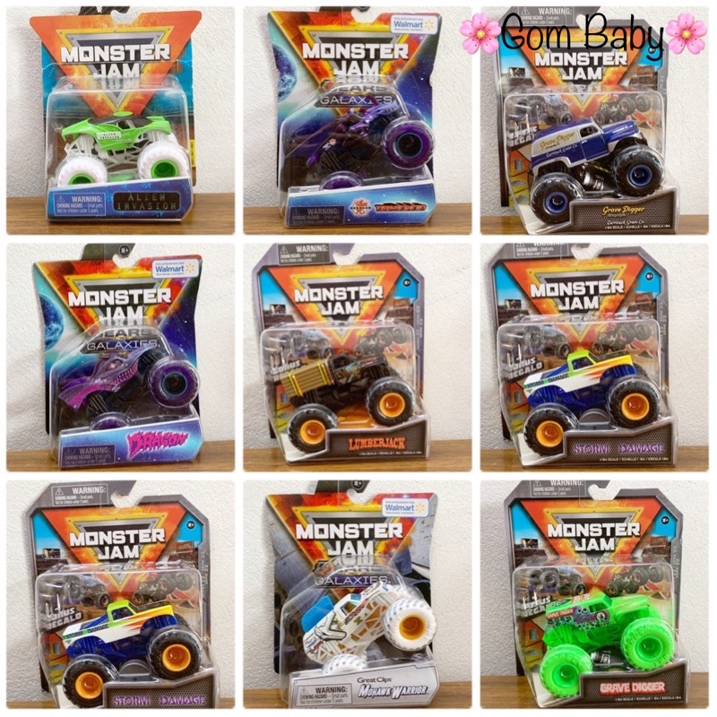 Monster Jam Model Car Ratio 164 (Optional Customers) Shopee Philippines