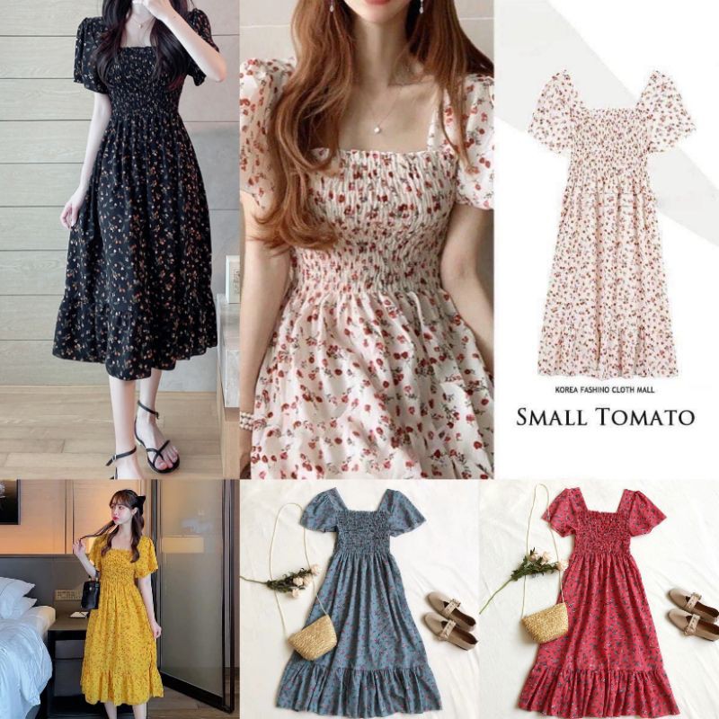 Korean on sale dress shopee