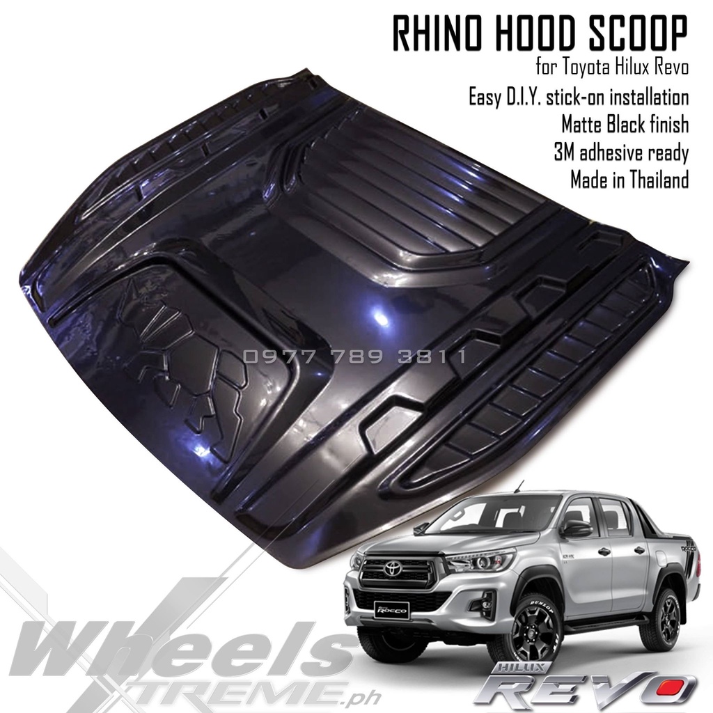 Toyota Hilux J E G V Conquest Rhino Thailand Made Hood Scoop