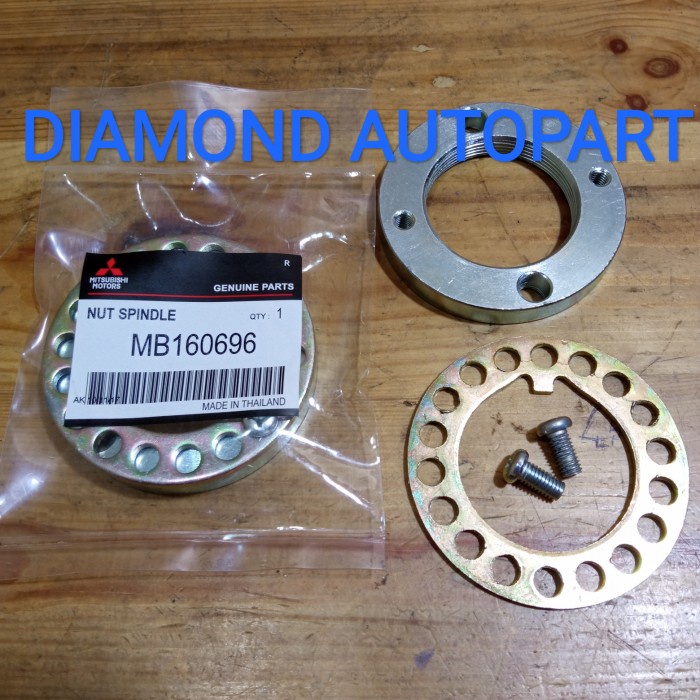 DIAMOND NUT SPINDLE KIT FRONT WHEEL AXLE NUT MITSUBISHI STRADA L200 ...