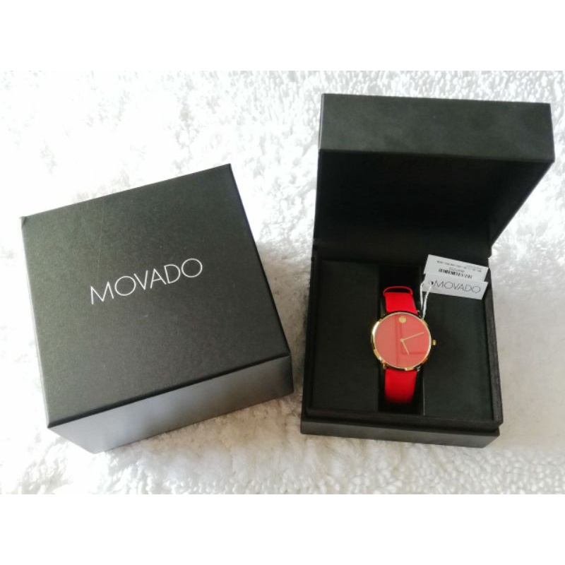 Movado ngh red hotsell