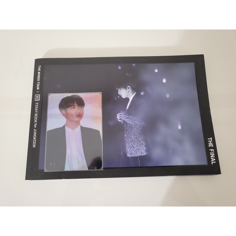 BTS Jungkook The Final Wings Essay Book Shopee Philippines