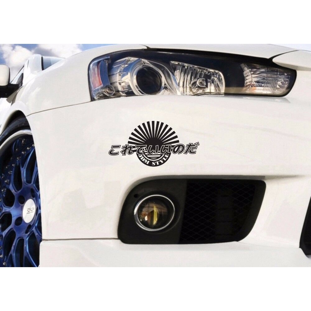 Adesivo Auto "Rising Sun" Made In Japan JDM - Adesivo Vinile - Foto 9