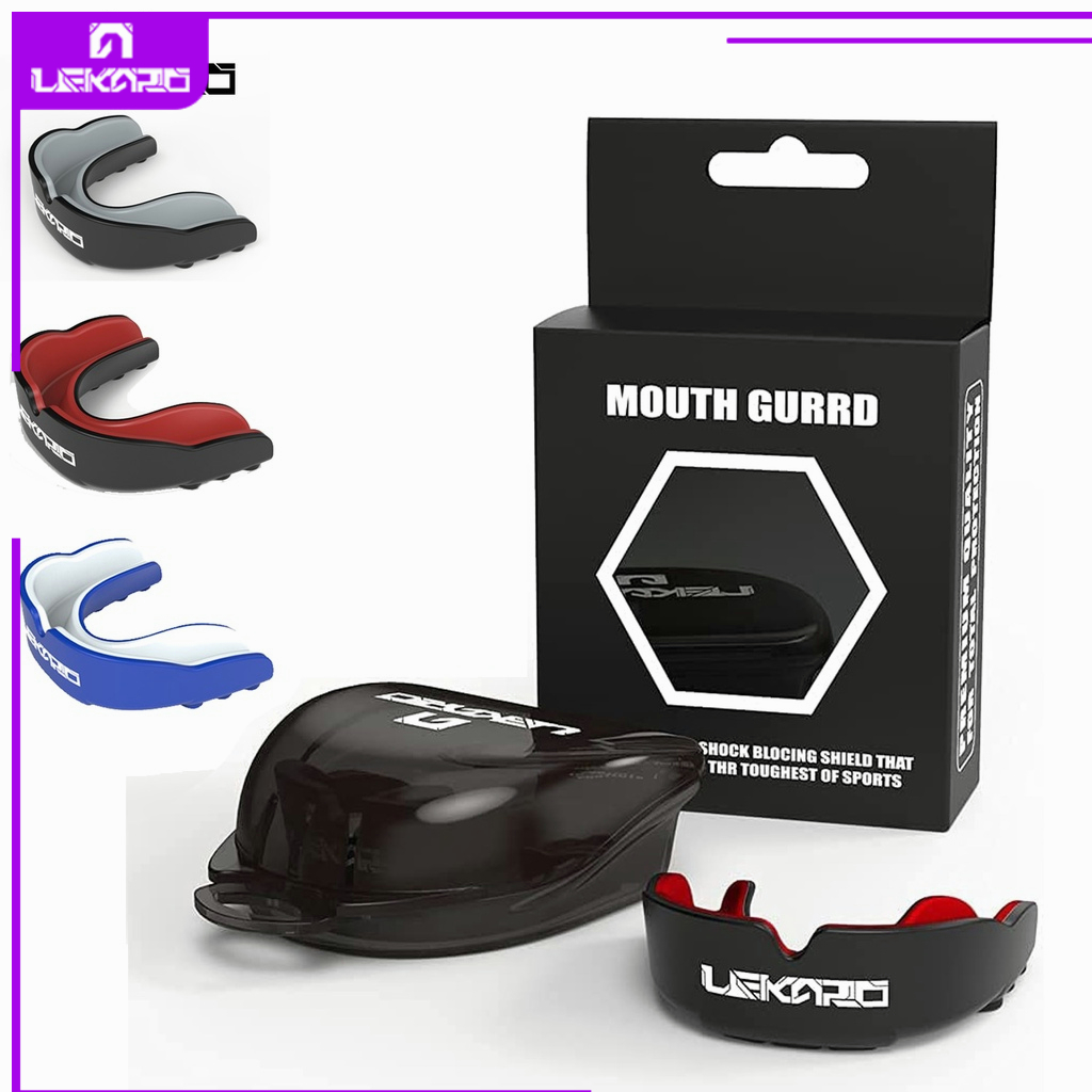 Lekaro Eva Adult Sports Mouth Guard Child Mouth Guard Boxing Braces