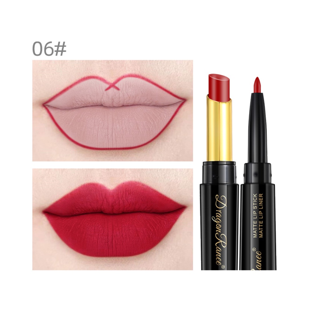 Yzs Oulisi Dr Mulit Colors Double Lip Liner Pencil Matte Waterproof