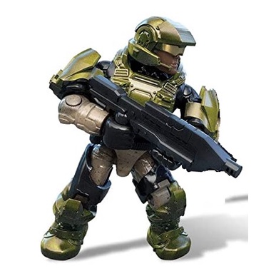 Mega Construx HALO UNSC Marines Mini-figure / Metallic Green Color ...