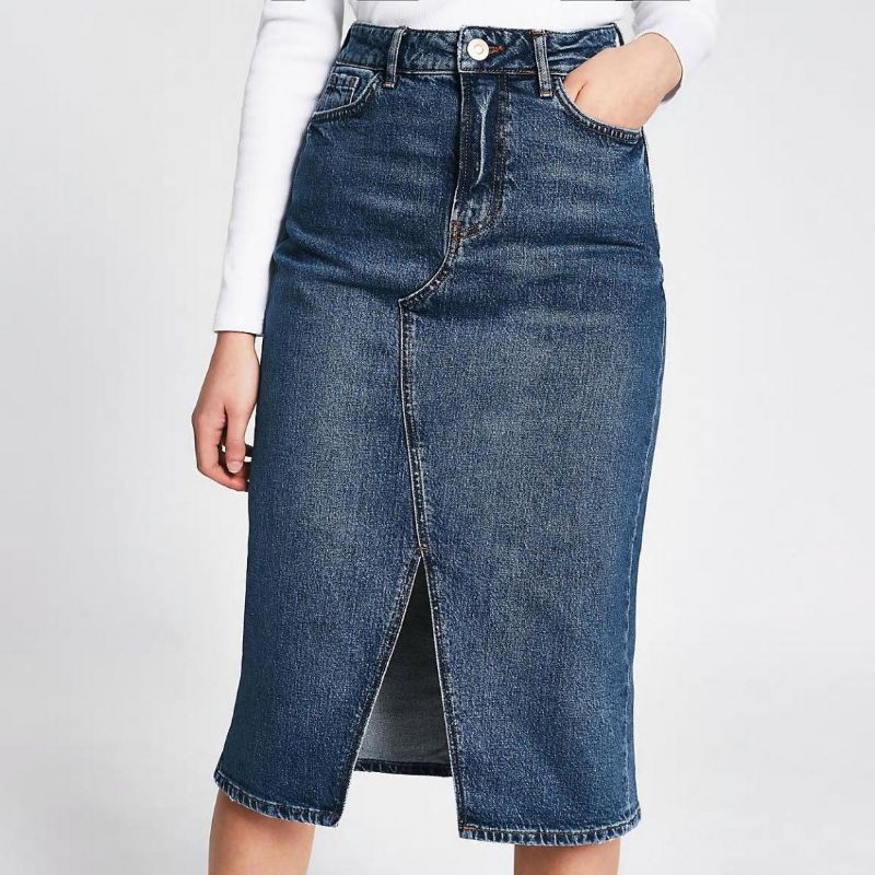 Denim pencil shop skirt philippines