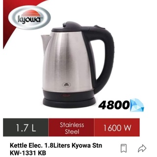 1pc Electric Glass Tea Kettle 1.8L Cordless Hot Water Boiler Electric Kettle  1000W Wide-Opening & Stainless Steel Instant Heater With Auto-Shutoff &  Boil-Dry Protection