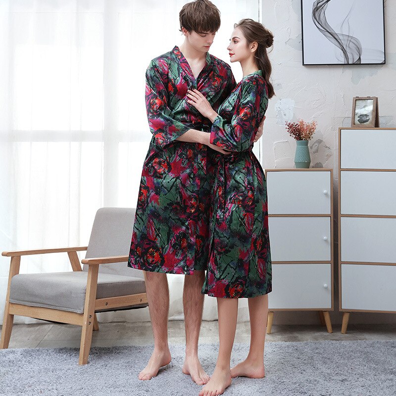 Matching robes for husband and wife hot sale