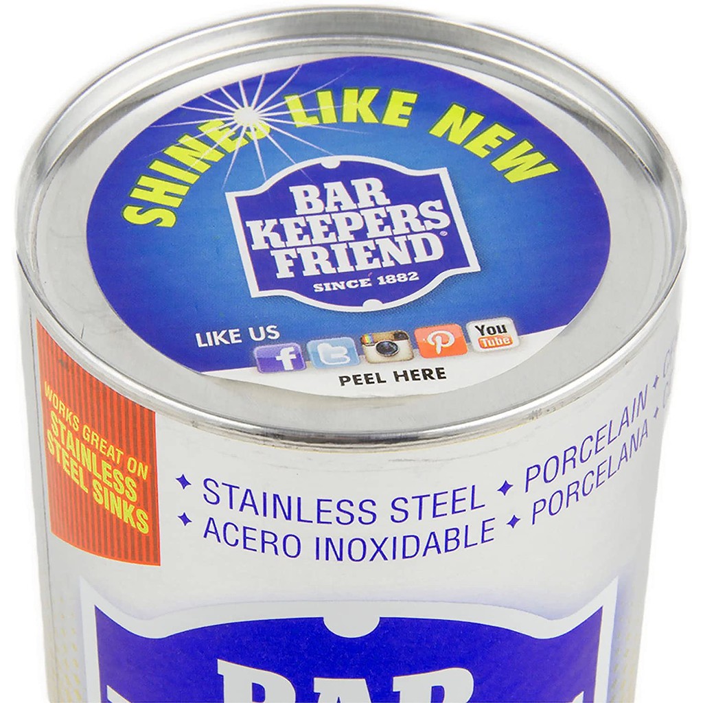 Bar Keepers Friend Powdered Cleanser 21 oz. (595 grams) | Shopee ...