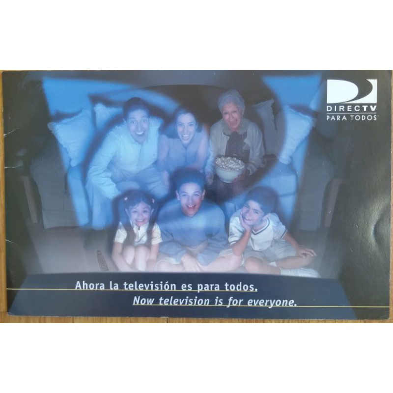 DirecTV Spanish Brochure (1999 Edition) Shopee Philippines